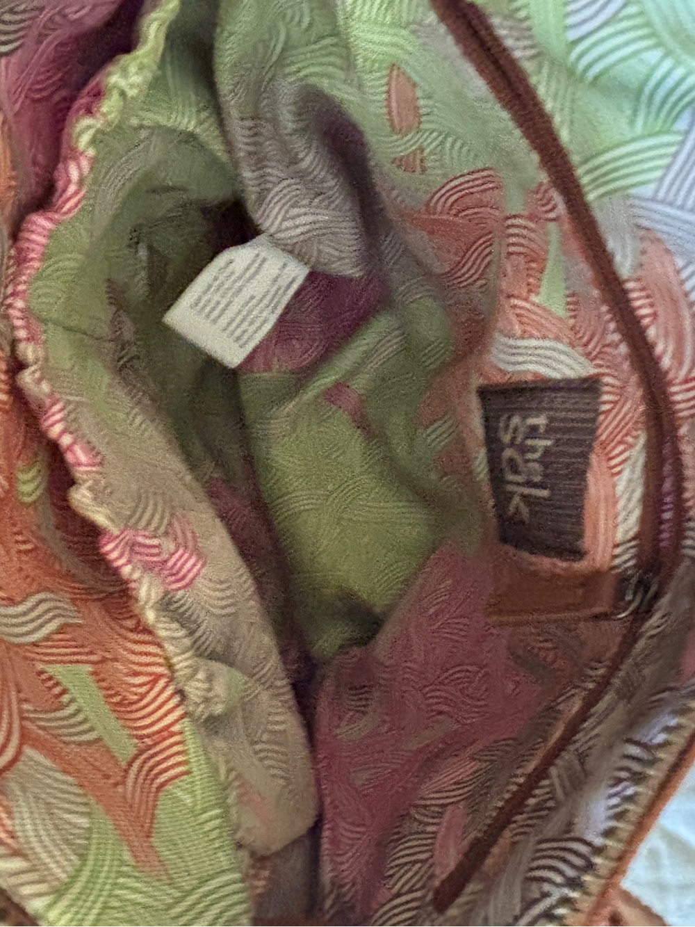 The Sak Brown Leather Crossbody Bag with Front Pocket - Picture 3 of 5